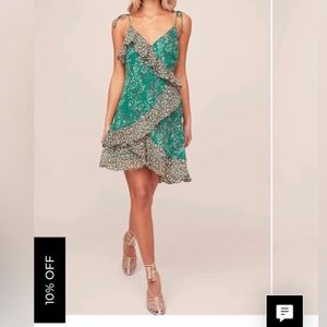 ASTR the label ruffle mini dress